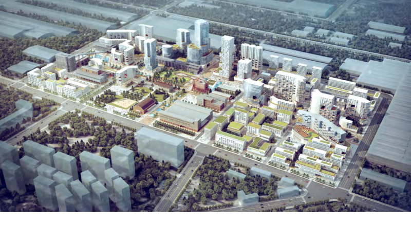 （产业园）3-上海吴淞之心产业园区建筑方案设计-展示云